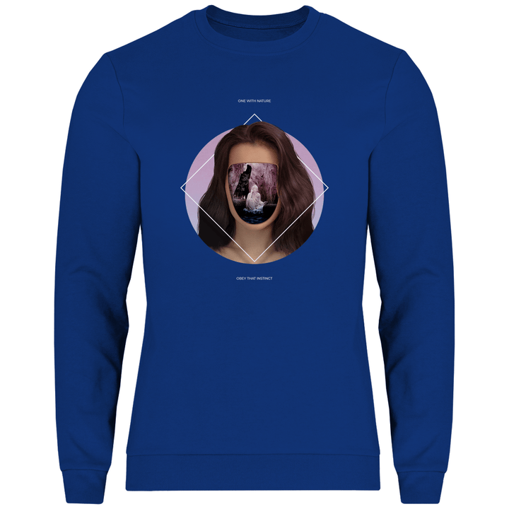 Eins mit der Natur - Herren Sweatshirt - Textilzauber
