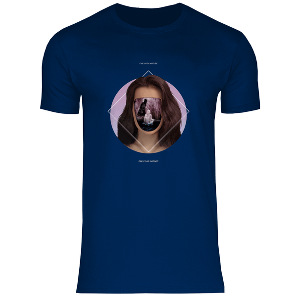 Eins mit der Natur - Herren T - Shirt - Textilzauber