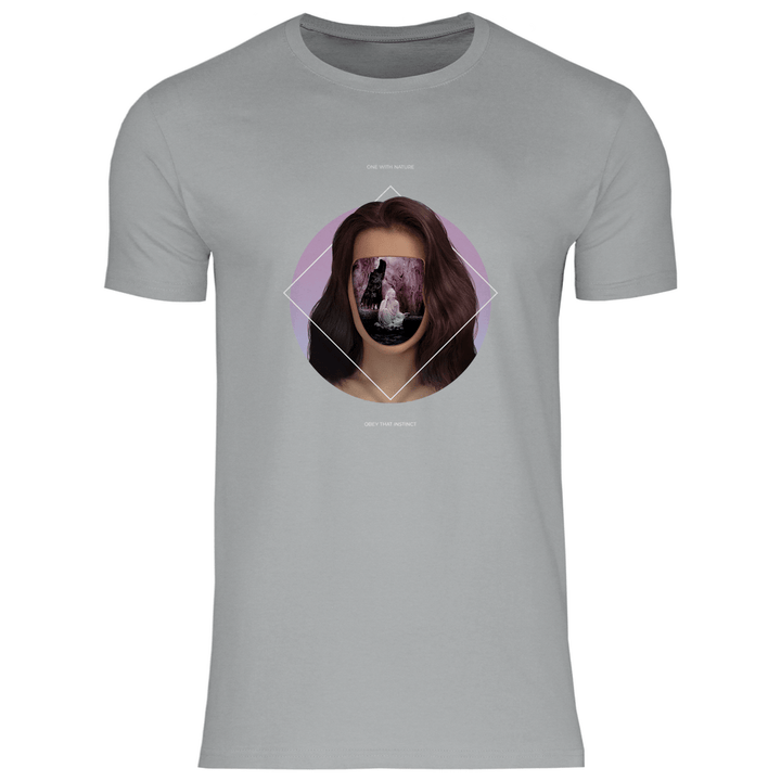 Eins mit der Natur - Herren T - Shirt - Textilzauber