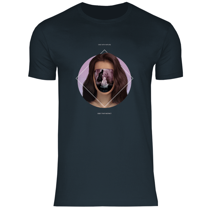 Eins mit der Natur - Herren T - Shirt - Textilzauber