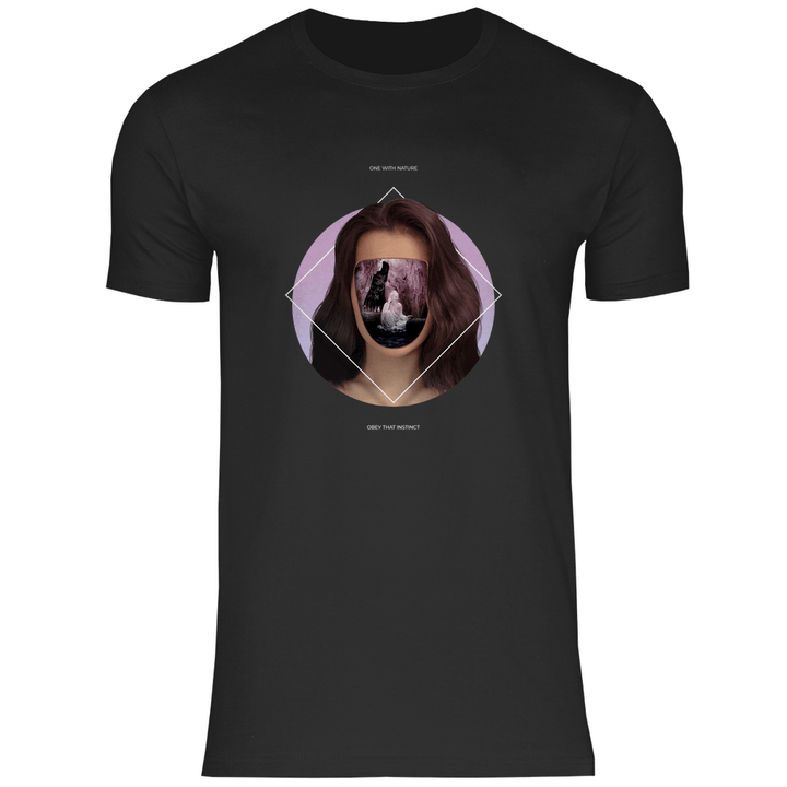 Eins mit der Natur - Herren T - Shirt - Textilzauber
