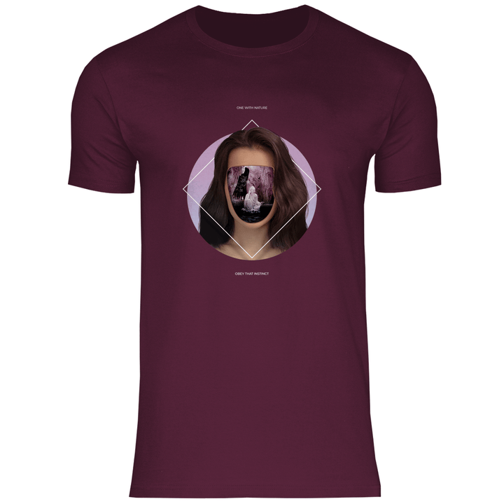 Eins mit der Natur - Herren T - Shirt - Textilzauber