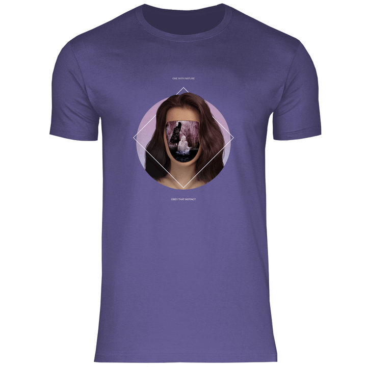 Eins mit der Natur - Herren T - Shirt - Textilzauber