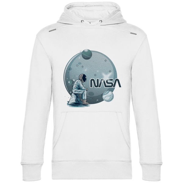 Einsamer Astronaut - Herren Hoodie - Textilzauber