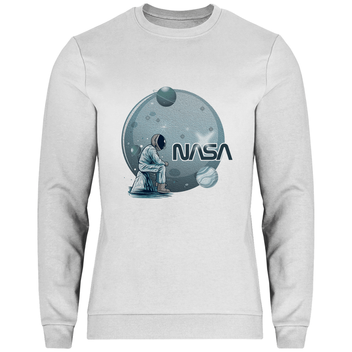 Einsamer Astronaut - Herren Sweatshirt - Textilzauber