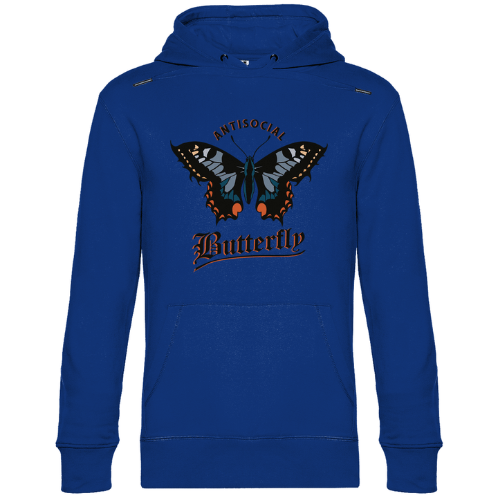 Einsamer Schmetterling - Herren Hoodie - Textilzauber