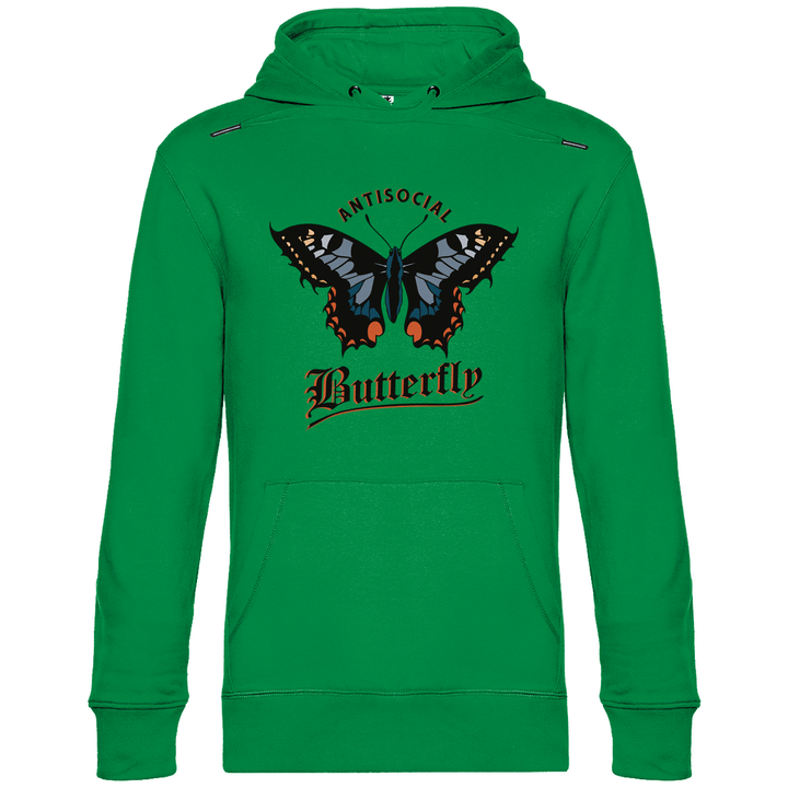 Einsamer Schmetterling - Herren Hoodie - Textilzauber