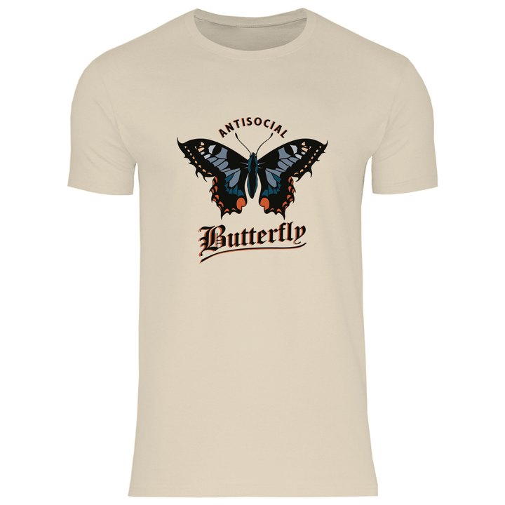 Einsamer Schmetterling - Herren T - Shirt - Textilzauber