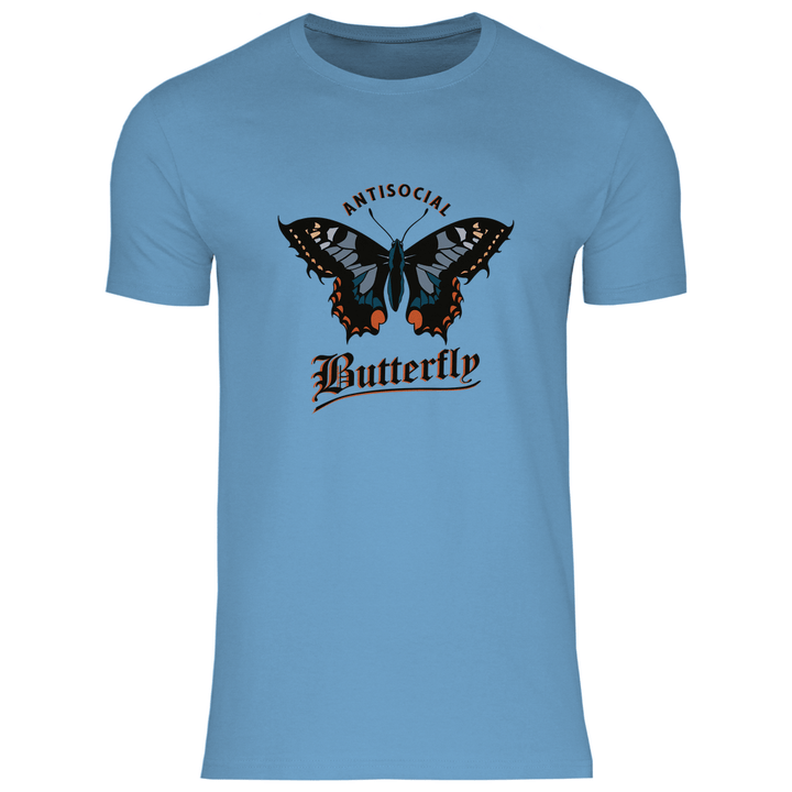 Einsamer Schmetterling - Herren T - Shirt - Textilzauber