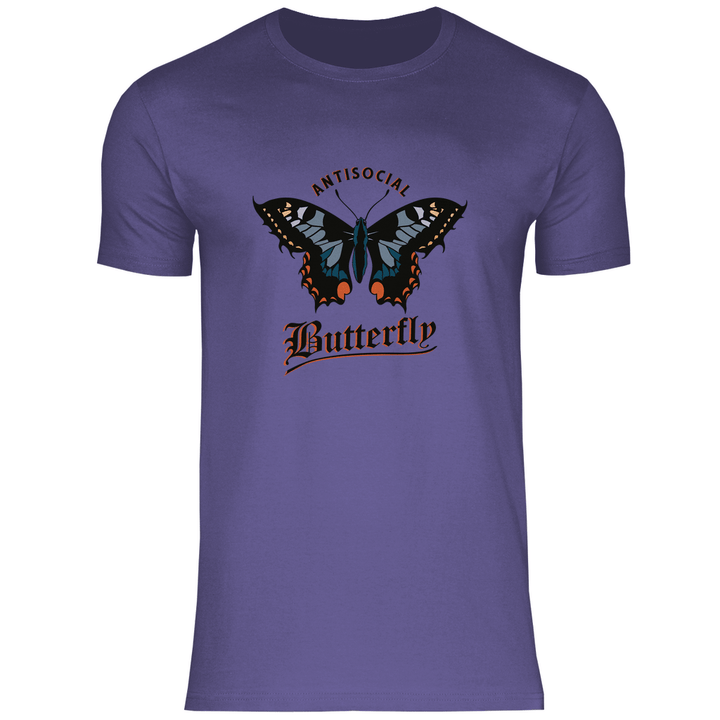 Einsamer Schmetterling - Herren T - Shirt - Textilzauber