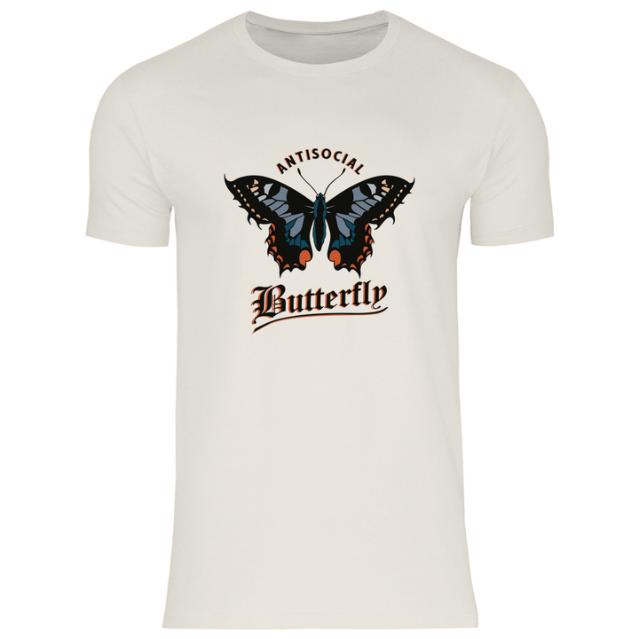 Einsamer Schmetterling - Herren T - Shirt - Textilzauber