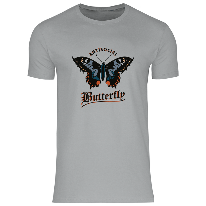 Einsamer Schmetterling - Herren T - Shirt - Textilzauber