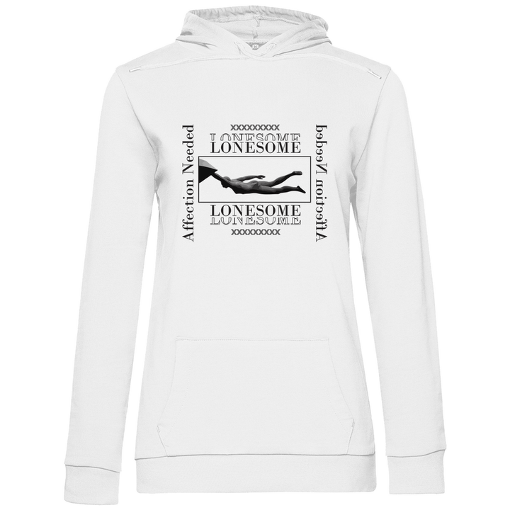 Einsamkeit - Damen Hoodie - Textilzauber