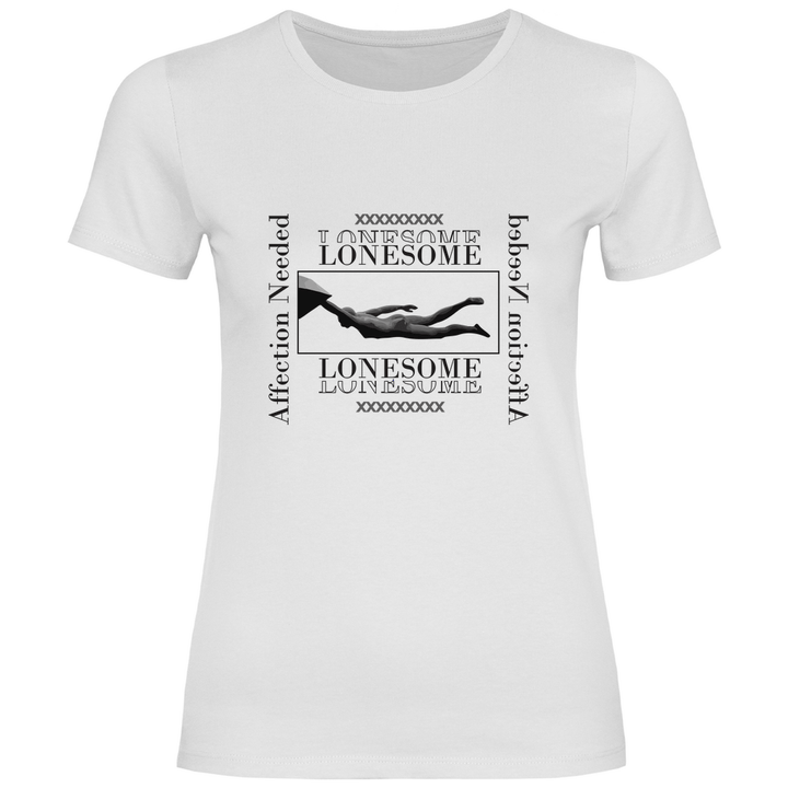 Einsamkeit - Damen T - Shirt - Textilzauber