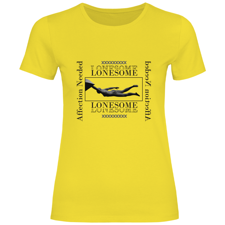 Einsamkeit - Damen T - Shirt - Textilzauber