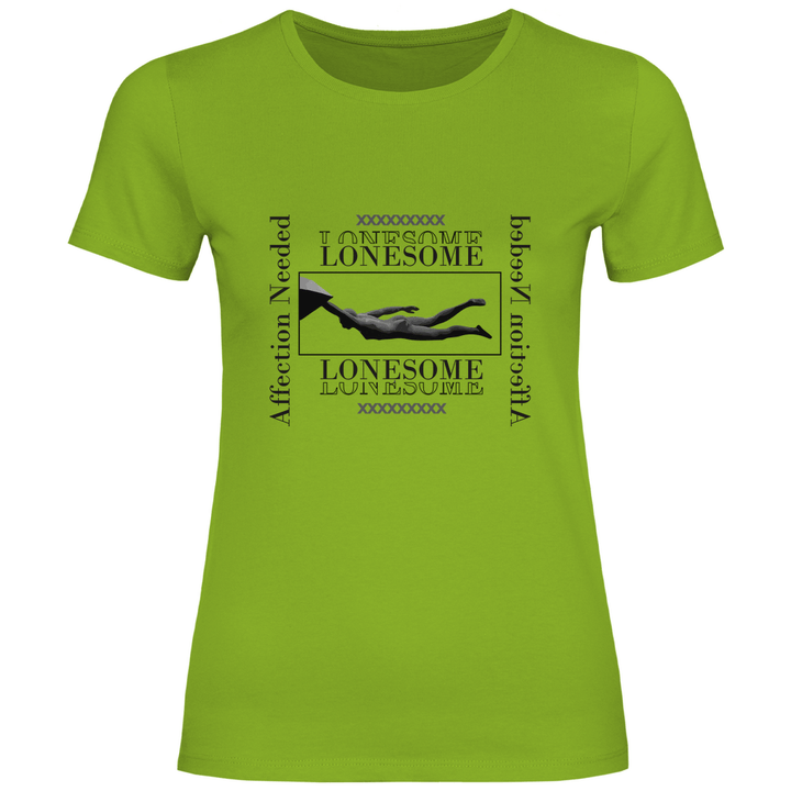 Einsamkeit - Damen T - Shirt - Textilzauber