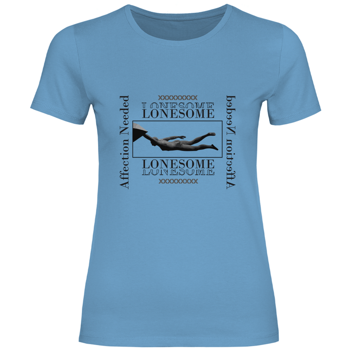 Einsamkeit - Damen T - Shirt - Textilzauber