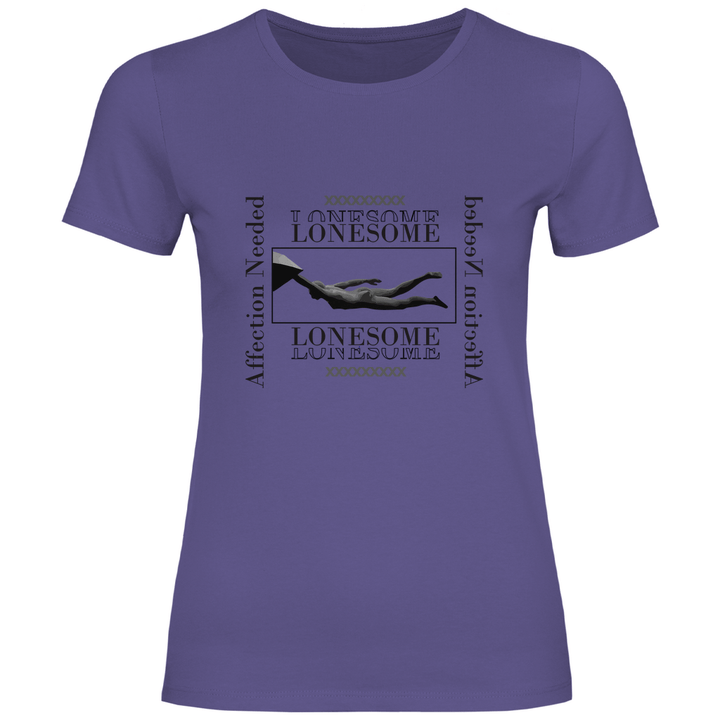 Einsamkeit - Damen T - Shirt - Textilzauber