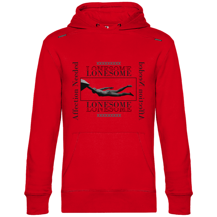 Einsamkeit - Herren Hoodie - Textilzauber