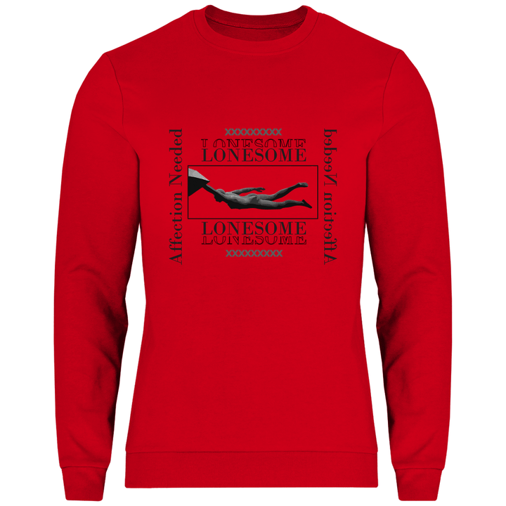 Einsamkeit - Herren Sweatshirt - Textilzauber