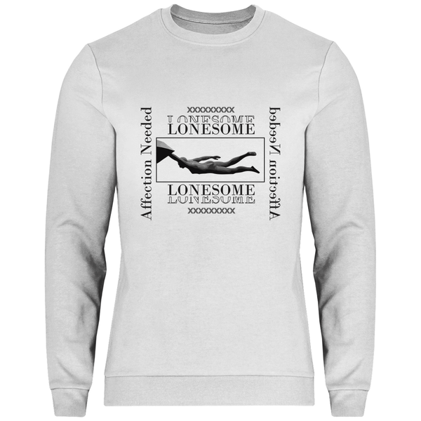 Einsamkeit - Herren Sweatshirt - Textilzauber