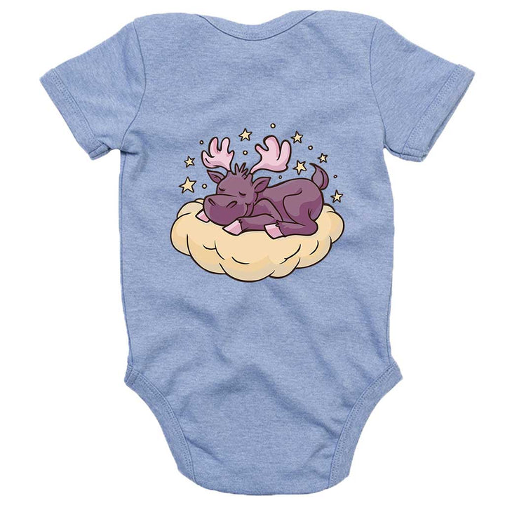 Elchträume - Bio Baby - Body mit Rückendruck - Textilzauber