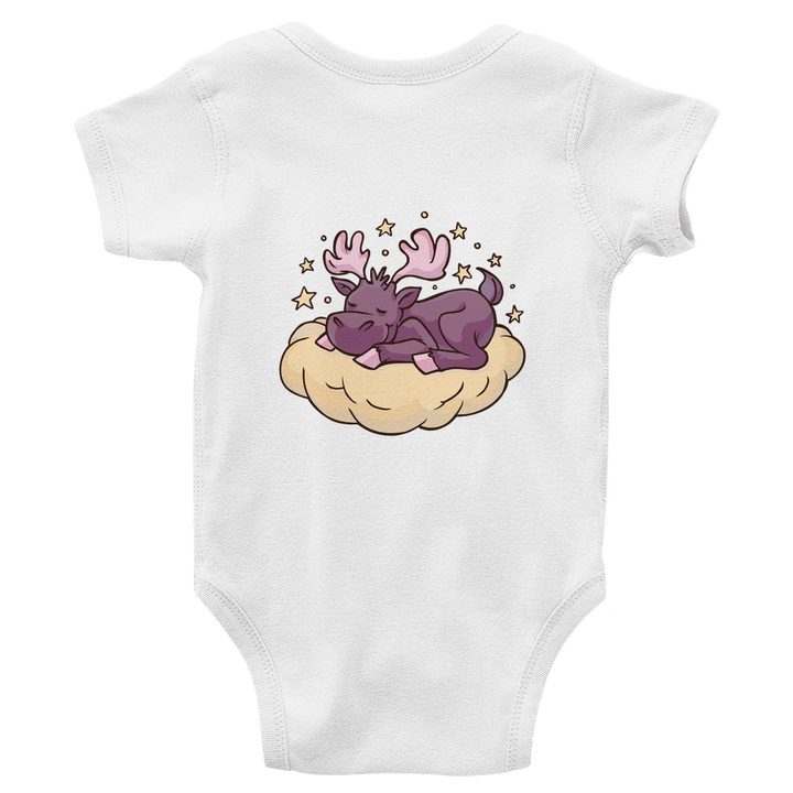 Elchträume - Bio Baby - Body mit Rückendruck - Textilzauber