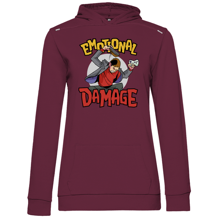 Emotional Damage - Damen Hoodie - Textilzauber