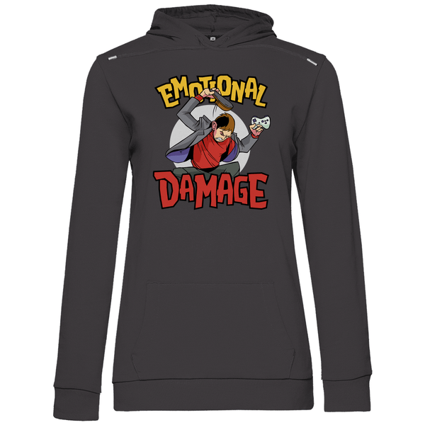 Emotional Damage - Damen Hoodie - Textilzauber