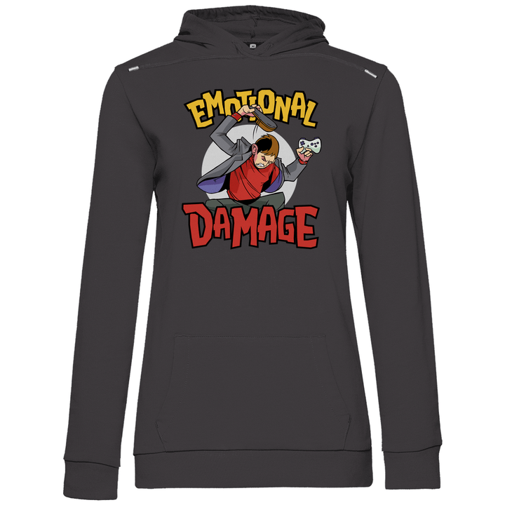 Emotional Damage - Damen Hoodie - Textilzauber