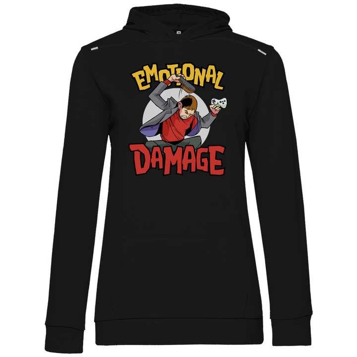 Emotional Damage - Damen Hoodie - Textilzauber