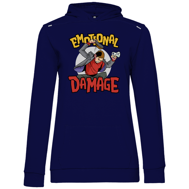 Emotional Damage - Damen Hoodie - Textilzauber