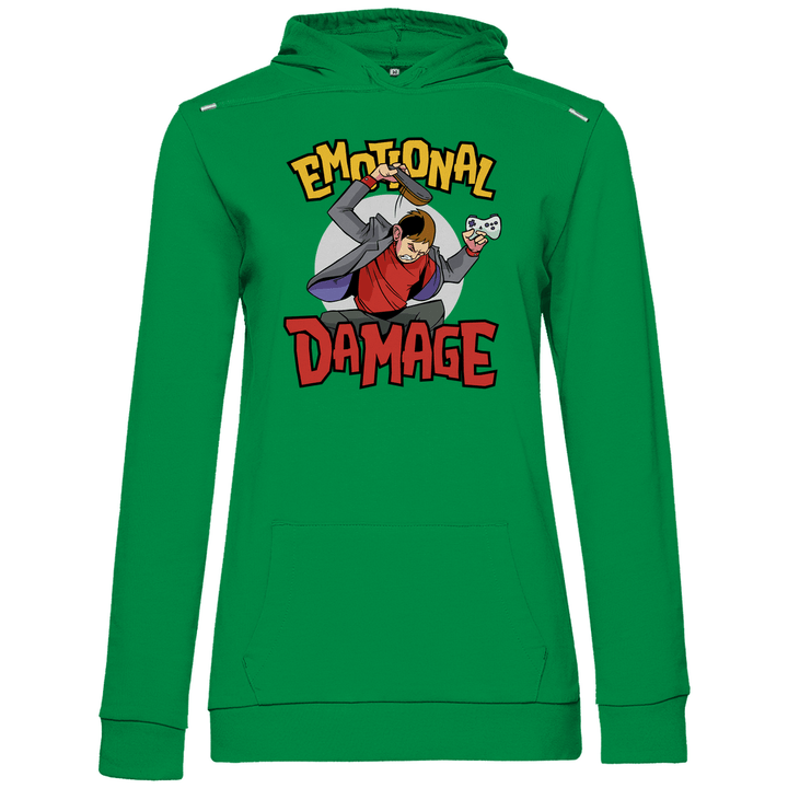 Emotional Damage - Damen Hoodie - Textilzauber