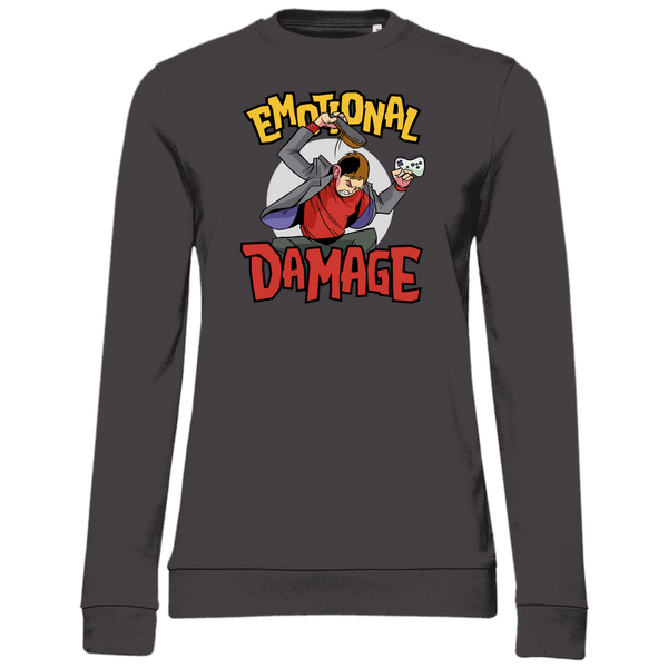 Emotional Damage - Damen Sweatshirt - Textilzauber