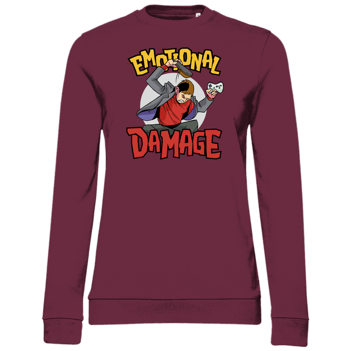 Emotional Damage - Damen Sweatshirt - Textilzauber