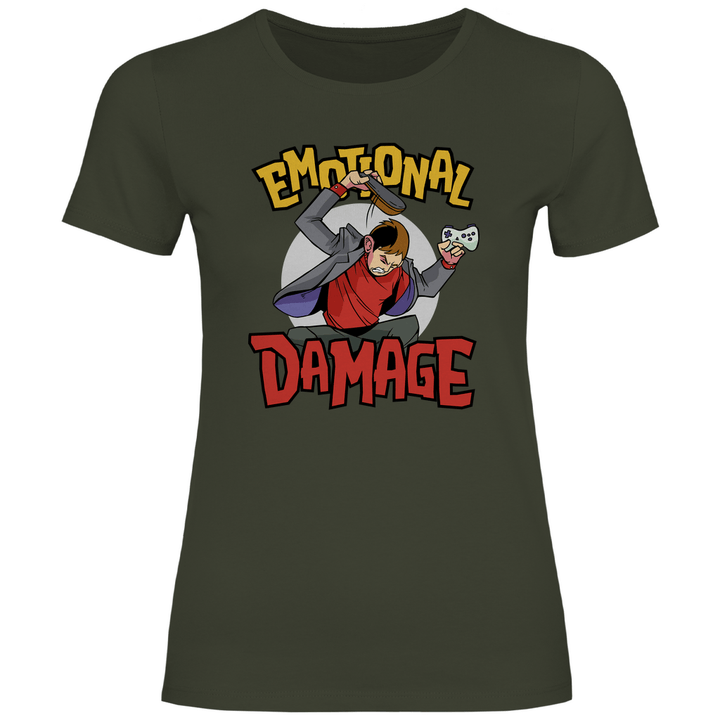 Emotional Damage - Damen T - Shirt - Textilzauber