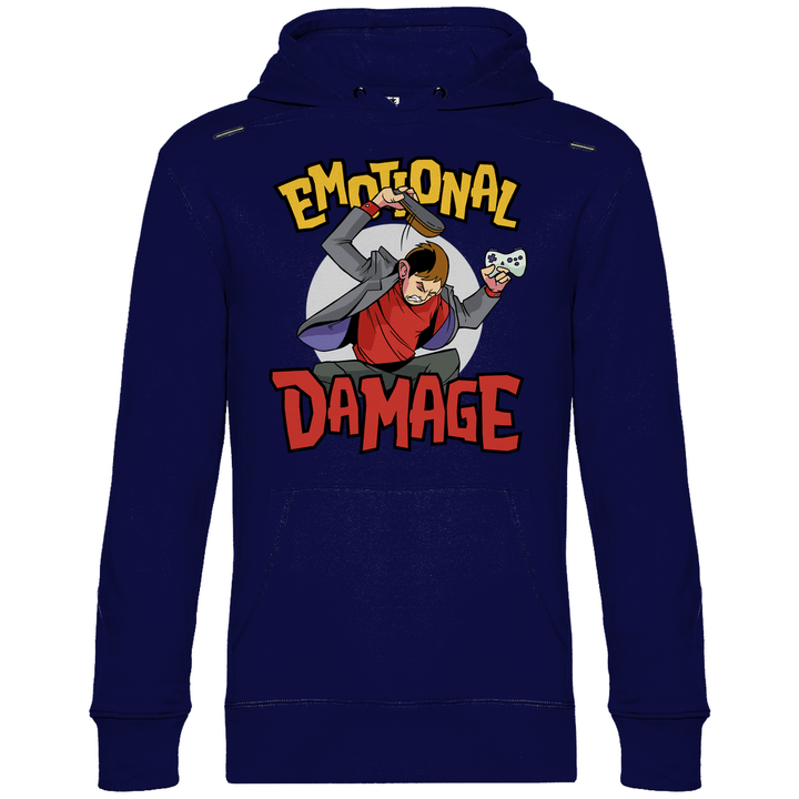 Emotional Damage - Herren Hoodie - Textilzauber