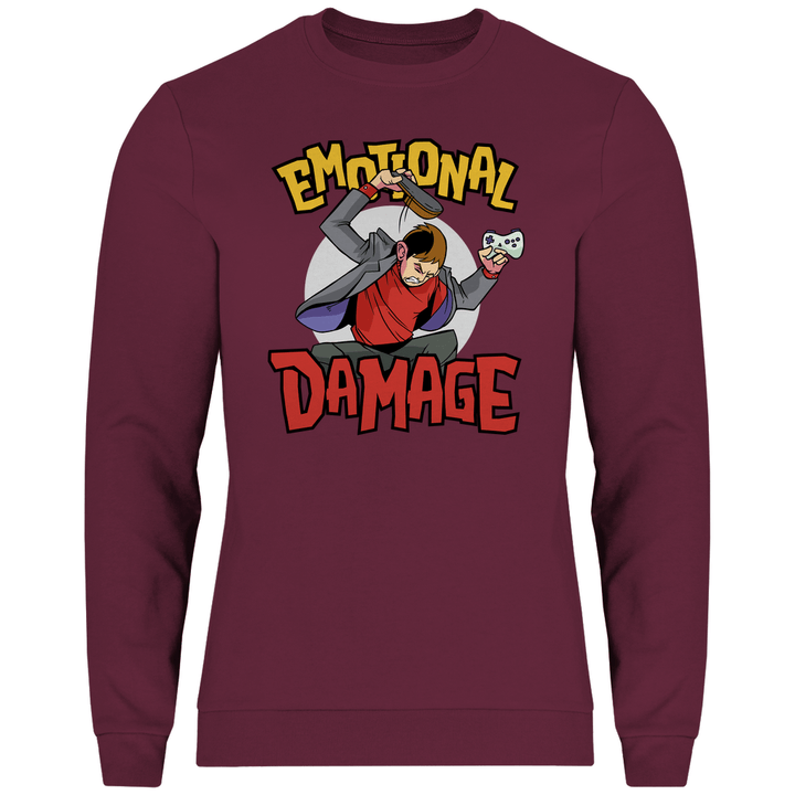 Emotional Damage - Herren Sweatshirt - Textilzauber