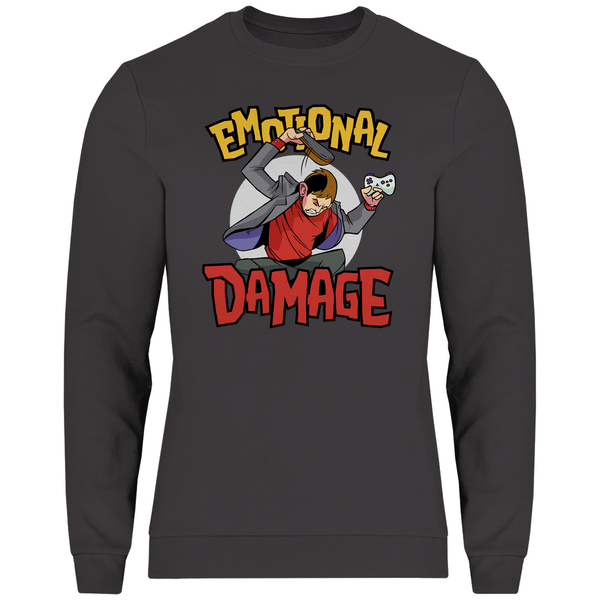 Emotional Damage - Herren Sweatshirt - Textilzauber