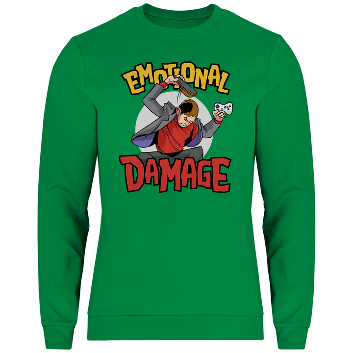 Emotional Damage - Herren Sweatshirt - Textilzauber