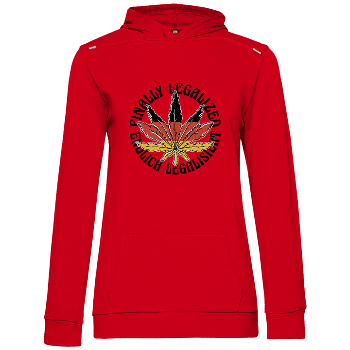 Endlich Legalisiert - Damen Hoodie - Textilzauber
