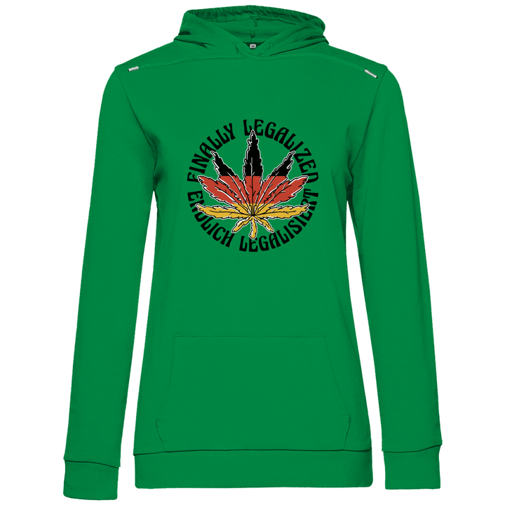 Endlich Legalisiert - Damen Hoodie - Textilzauber