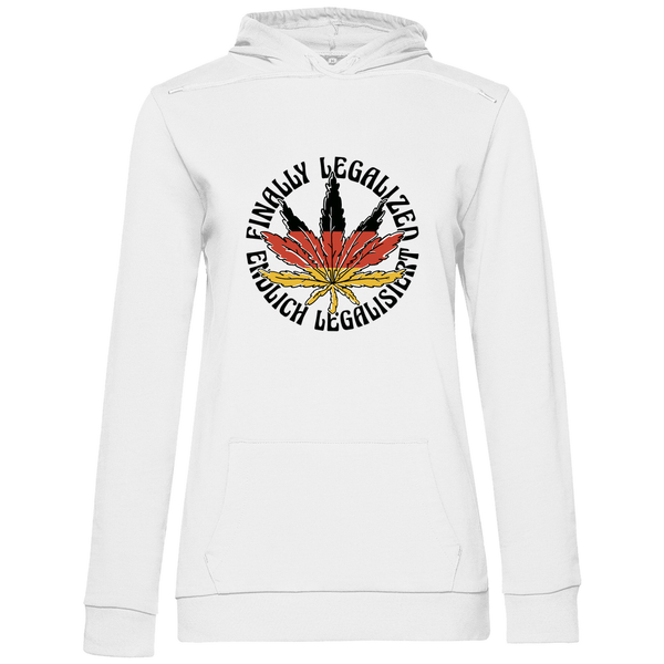 Endlich Legalisiert - Damen Hoodie - Textilzauber