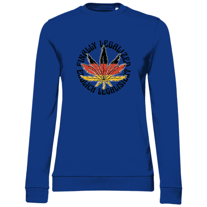 Endlich Legalisiert - Damen Sweatshirt - Textilzauber