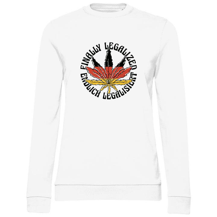 Endlich Legalisiert - Damen Sweatshirt - Textilzauber