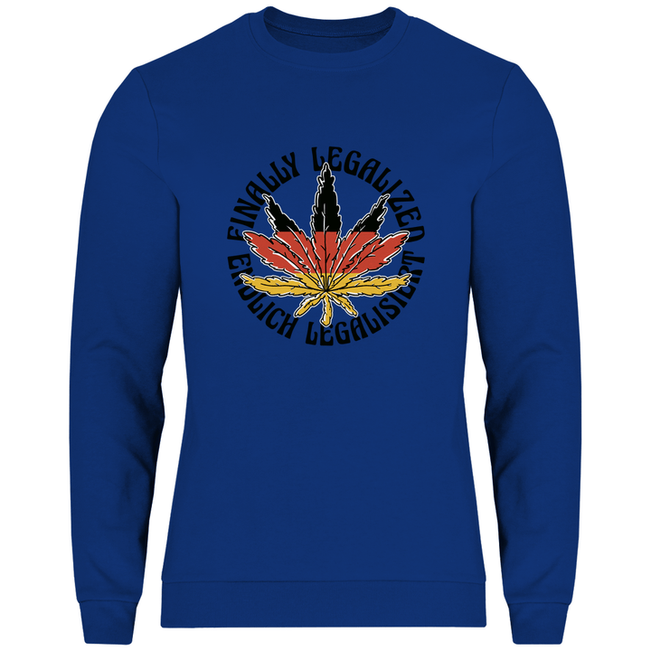 Endlich Legalisiert - Herren Sweatshirt - Textilzauber
