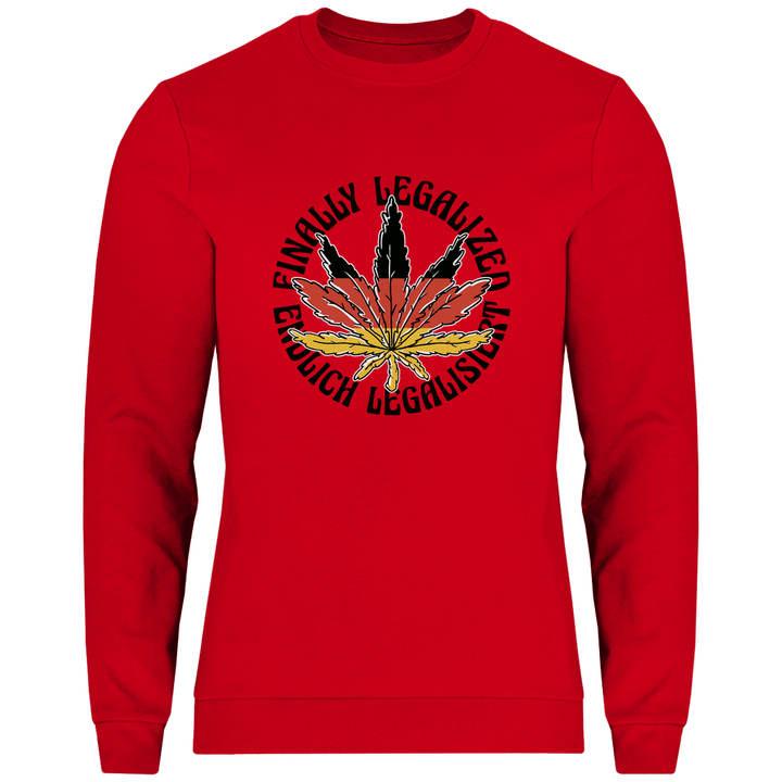 Endlich Legalisiert - Herren Sweatshirt - Textilzauber