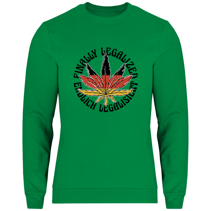 Endlich Legalisiert - Herren Sweatshirt - Textilzauber