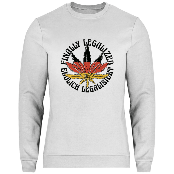 Endlich Legalisiert - Herren Sweatshirt - Textilzauber