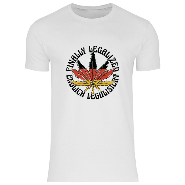 Endlich Legalisiert - Herren T - Shirt - Textilzauber